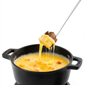 Fondue Recipes Cookbook by Amazon Classic French Guide 134 Pages-0