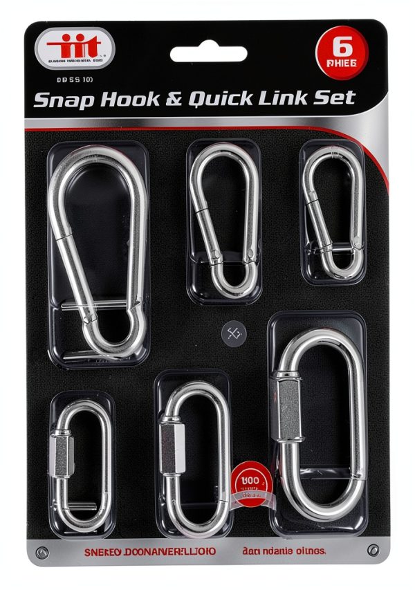 Snap Hook 92510 by IIT – PVC‑Sleeve Heavy‑Duty Hook Terminal with Ring-0