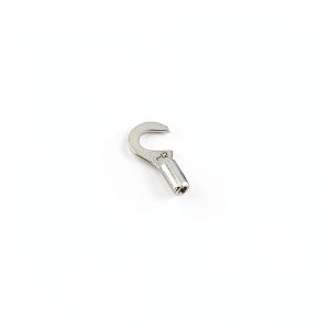 22-18 Ga Hook Terminals #8 Stud Pack of 100 Crimp Supply UL Tin-0