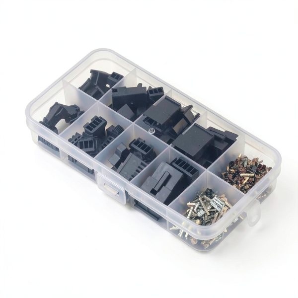 Plug Connector 200pcs JST-2.54mm Wire Terminals Kit by YWBL-WH-4