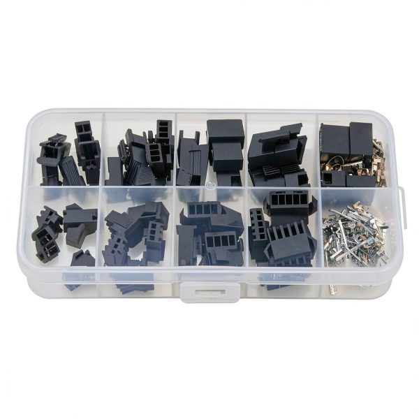 Plug Connector 200pcs JST-2.54mm Wire Terminals Kit by YWBL-WH-0
