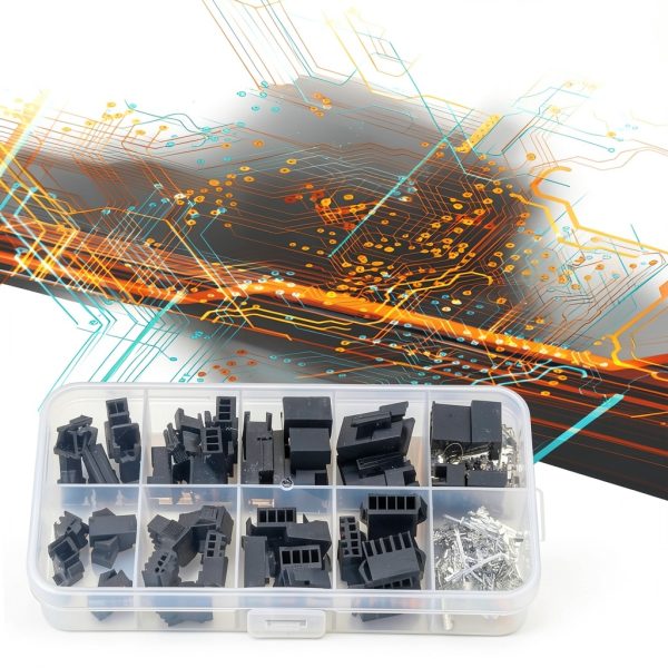 Plug Connector 200pcs JST-2.54mm Wire Terminals Kit by YWBL-WH-5
