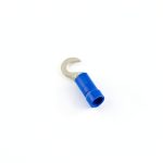 16-14 Ga. Insulated Hook Terminals, #8 Stud - (Pack of 100)-0