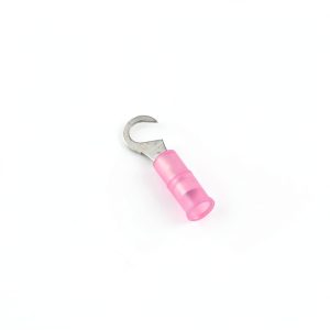 Nylon-Insulated Hook Terminals Crimp Supply 22-18 Ga #8 Stud Pack of-0