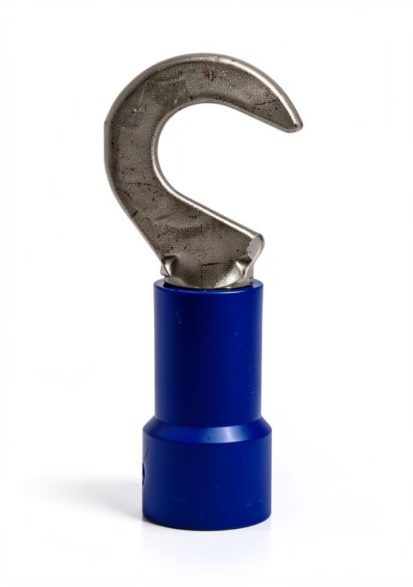 16-14 AWG Vinyl Insulated #6 Stud Hook Terminal (100/Pkg.)-0